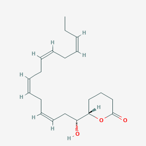 molecular formula C20H30O3 B13851275 (+/-)5,6-DiHETE Lactone 