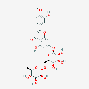 3,4,5-Trihydroxytetrahydro-2H-pyran-2-yl)methoxy)tetrahydro-2H-pyran-3,4,5-triol Diosmetin