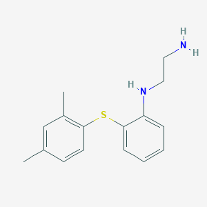 N1-(2-((2,4-Dimethylphenyl)thio)phenyl)ethane-1,2-diamine