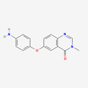 6-(4-aminophenoxy)-3-methylquinazolin-4(3H)-one