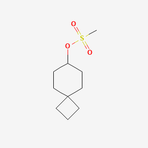 Spiro[3.5]nonan-7-yl methanesulfonate