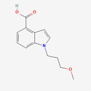 1-(3-Methoxypropyl)indole-4-carboxylic acid