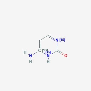 6-amino-(613C,1,3-15N2)1H-pyrimidin-2-one