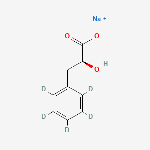 Sodium L-3-phenyl-D5-lactate