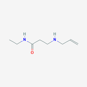 molecular formula C8H16N2O B1385143 3-(烯丙氨基)-N-乙基丙酰胺 CAS No. 1040692-10-1