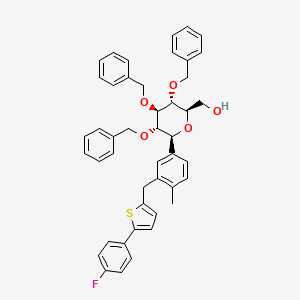 3,4,5-Tris(benzyloxy) 6-Hydroxymethyl Canagliflozin