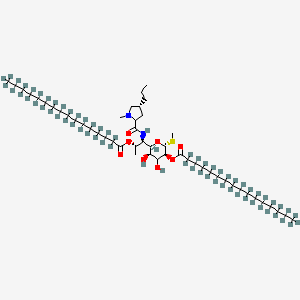 molecular formula C50H94N2O8S B13851460 7-Epi-lincomycin 2,7-Dipalmitate-d62 