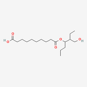 10-((3-(Hydroxymethyl)heptan-4-yl)oxy)-10-oxodecanoic Acid