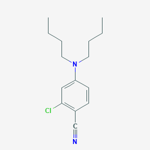 2-Chloro-4-(dibutylamino)benzonitrile