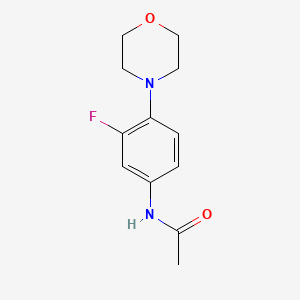 N-(3-Fluoro-4-morpholinophenyl)acetamide