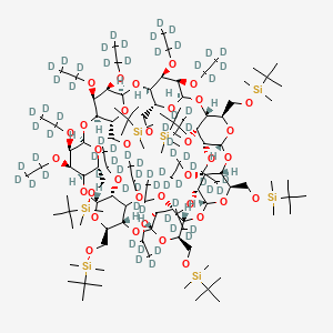 Heptakis(2,3-di-O-ethyl-6-O-tert-butyldimethylsilyl)-beta-cyclodextrin-d70