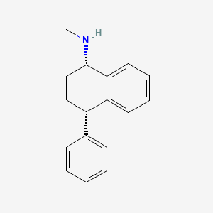 molecular formula C17H19N B13851524 cis-Tametraline 