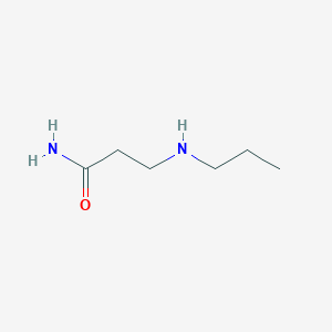 molecular formula C6H14N2O B1385159 3-(Propylamino)propanamide CAS No. 185798-42-9