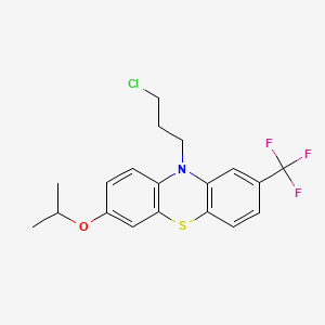 10-(3-Chloropropyl)-7-isopropoxy-2-(trifluoromethyl)-10H-phenothiazine