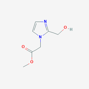 Methyl 2-[2-(hydroxymethyl)imidazol-1-yl]acetate