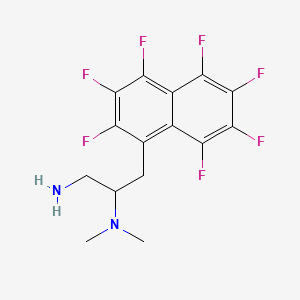 (S)-N2,N2-Dimethyl-3-(perfluoronaphthalen-1-yl)propane-1,2-diamine