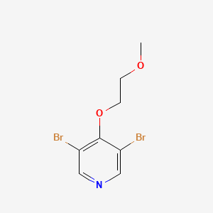 3,5-Dibromo-4-(2-methoxyethoxy)pyridine