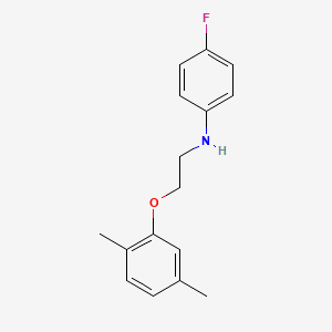 N-[2-(2,5-Dimethylphenoxy)ethyl]-4-fluoroaniline