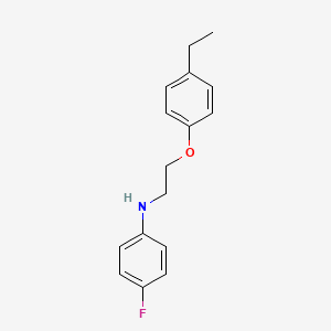 N-[2-(4-Ethylphenoxy)ethyl]-4-fluoroaniline
