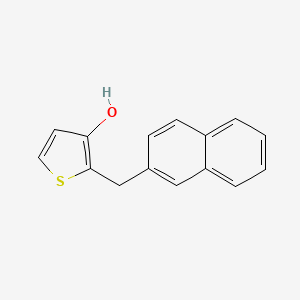 2-(Naphthalen-2-ylmethyl)thiophen-3-ol