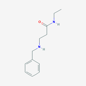 molecular formula C12H18N2O B1385210 3-(Benzylamino)-N-ethylpropanamide CAS No. 1040689-83-5