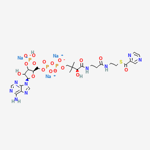 Coenzyme A S-Pyrazinecarboxylate Trisodium Salt