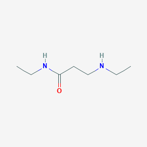 molecular formula C7H16N2O B1385220 N-Ethyl-3-(ethylamino)propanamide CAS No. 31035-72-0