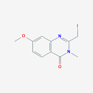 2-(Iodomethyl)-7-methoxy-3-methylquinazolin-4-one