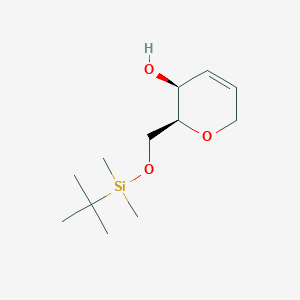 1,5-Anhydro-2,3-dideoxy-6-O-[(1,1-dimethylethyl)dimethylsilyl]-D-erythro-Hex-2-enitol