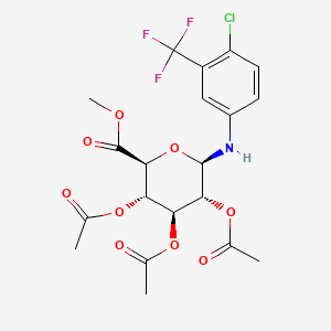 5-Amino-2-chlorobenzotrifluoride N-Dehydroxy-2,3,4-tri-O-acetyl-D-glucuronic Acid Methyl Ester