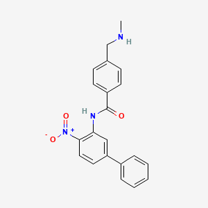 4-((Methylamino)methyl)-N-(4-nitro-[1,1'-biphenyl]-3-yl) Benzamide