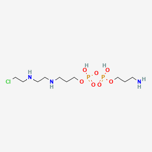 3-[2-(2-Chloroethylamino)ethylamino]propyl-3-aminopropyl Dihydrogen Diphosphate (Technical Grade)