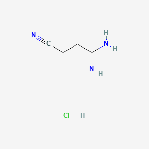 3-Cyanobut-3-enimidamide Hydrochloride