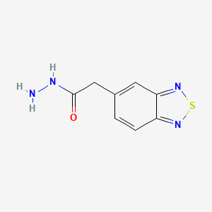 2-(2,1,3-Benzothiadiazol-5-yl)acetohydrazide