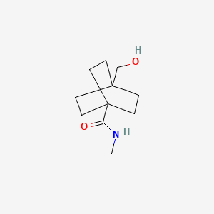 4-Hydroxymethylbicyclo[2.2.2]octane-1-carboxylic Acid Methylamide