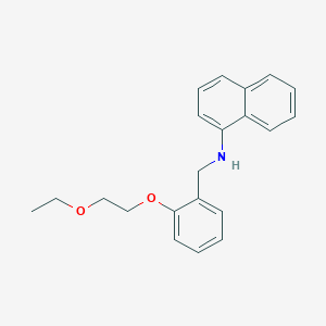 N-[2-(2-Ethoxyethoxy)benzyl]-1-naphthalenamine
