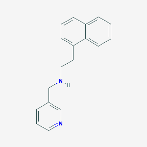 2-(1-Naphthyl)-N-(3-pyridinylmethyl)-1-ethanamine