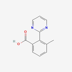 3-Methyl-2-(pyrimidin-2-yl)benzoic acid