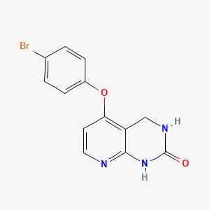 5-(4-bromophenoxy)-3,4-dihydro-1H-pyrido[2,3-d]pyrimidin-2-one