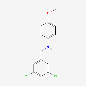 N-(3,5-Dichlorobenzyl)-4-methoxyaniline