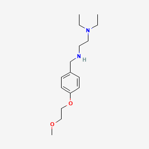 molecular formula C16H28N2O2 B1385287 N1,N1-二乙基-N2-[4-(2-甲氧基乙氧基)苄基]-1,2-乙二胺 CAS No. 1040686-20-1