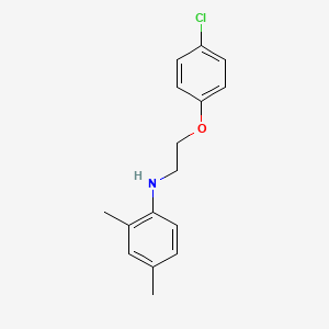 N-[2-(4-Chlorophenoxy)ethyl]-2,4-dimethylaniline