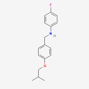 4-Fluoro-N-(4-isobutoxybenzyl)aniline
