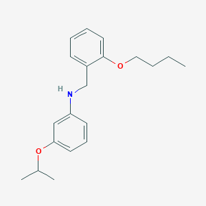 N-(2-Butoxybenzyl)-3-isopropoxyaniline