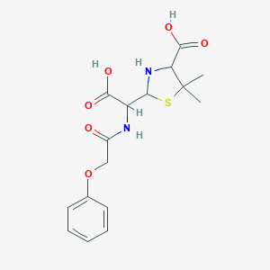 molecular formula C16H20N2O6S B138530 Penicilloic V Acid CAS No. 1049-84-9