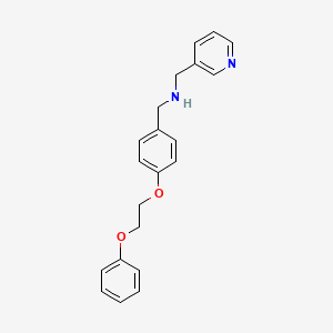 N-[4-(2-Phenoxyethoxy)benzyl](3-pyridinyl)-methanamine