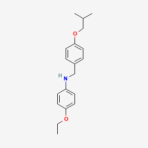 4-Ethoxy-N-(4-isobutoxybenzyl)aniline