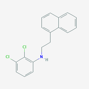 2,3-Dichloro-N-[2-(1-naphthyl)ethyl]aniline