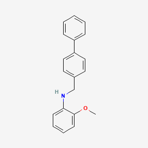 N-([1,1'-Biphenyl]-4-ylmethyl)-2-methoxyaniline