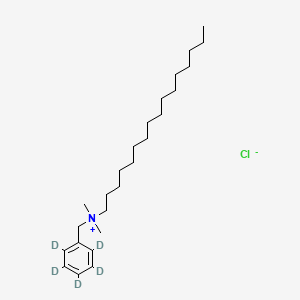 Benzyldimethylhexadecylammonium D5 (phenyl D5) chloride